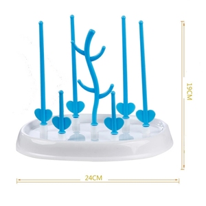 Escurridor de <span class=keywords><strong>Biberones</strong></span> Portátil, Soporte para Secar Tetinas y Chupetes, Dispensador para Secar <span class=keywords><strong>Biberones</strong></span>, Vasos de Alimentación, Secador de Artículos para Bebés - Product Image 3