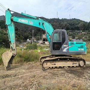 Prix bon marché Pelle SK200-8 Kobelco d'occasion Pelle sur chenilles fabriquée au Japon Machines de terrassement à vendre - Product Image 4