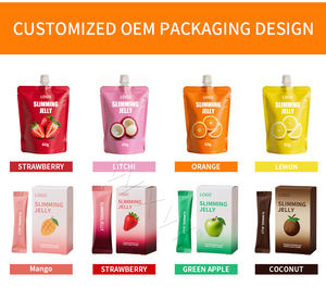 Gelée minceur enzymatique OEM pour la beauté, meilleur pour les hommes et les femmes, brûleur de graisse, ventre plat, gelée minceur pour le corps, bâtonnet - Product Image 3