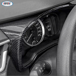 Pour <span class=keywords><strong>Toyota</strong></span> <span class=keywords><strong>GR</strong></span> <span class=keywords><strong>Corolla</strong></span> Hatchback 2023 et plus, garniture décorative de tableau de bord en fibre de carbone sèche - Product Image 6