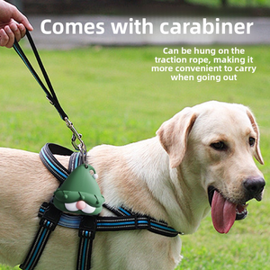 Dispensador de Bolsas para Excrementos de Silicona de Alta Calidad, Bonito y Portátil, con Almacenamiento Conveniente y Fácil Acceso para Perros y Gatos - Product Image 6