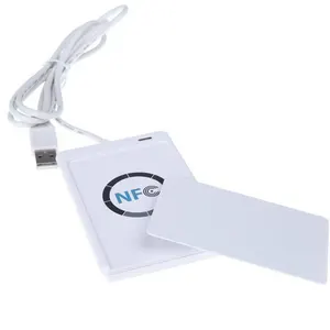 ACR 122U 13.56 MHz RFID puce Nfc étiquettes porte-clés étiquette de médias sociaux lecteur sans contact USB lecteur de carte à puce écriture