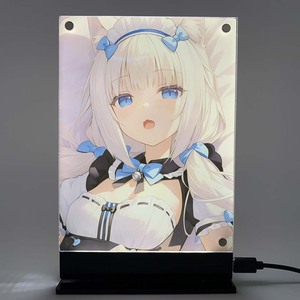 Lumière LED Peinture <span class=keywords><strong>Nekopara</strong></span> Anime Veilleuse pour Adolescent Décoration de Chambre Veilleuse Lampes de Bureau Led Rétro-Éclairé Poster - Product Image 1