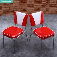 Ensemble de mobilier de restaurant moderne et minimaliste durable, sièges de banquette en cuir synthétique, canapé panneau, table et chaises pour hôtels
