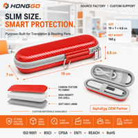 Étui de protection personnalisé en EVA imperméable pour stylo de lecture - Organisateur de voyage avec fermeture éclair pour usage éducatif