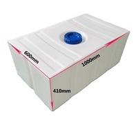 Rectangulaire de haute qualité de qualité alimentaire cube en plastique rv réservoirs d'eau réservoir d'eau pour le stockage