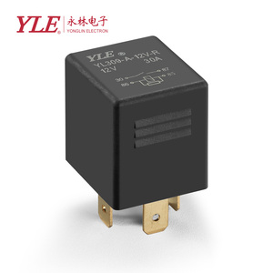 4/<span class=keywords><strong>5</strong></span>-<span class=keywords><strong>Pin</strong></span> ô tô <span class=keywords><strong>Relay</strong></span> linh kiện điện tử nhà sản xuất thiết bị màu đen Rơle ô tô - Product Image 1