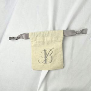 Mini Eco-Friendly Screen Printed Drawstring <b>Dust</b> <b>Bag</b> Organic Reusable Grocery <b>Bags</b> Cotton Canvas Sustainable Packaging - Product Image 1