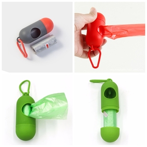 Biodégradable animal de compagnie nettoyage déchets sac poubelle boîte Portable personnalisé <span class=keywords><strong>chat</strong></span> caca distributeur litière élimination chien merde merde sacs à ordures - Product Image 3
