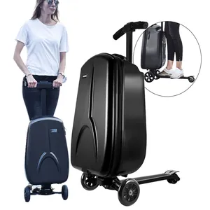 Trolley Scooter Carry On Automatically Follow Smart Electric Suitcase Luggage Case With Electric Motor