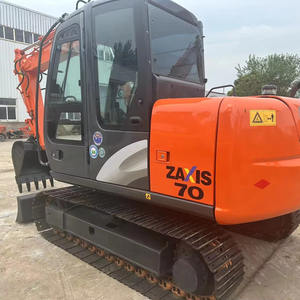 Used Hitachi ZX70 Excavator Excellent Condition Low Price 2022 Model 7500kg Operating <b>Weight</b> 0.34m Bucket Bearing Gear - Product Image 1