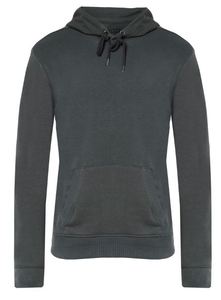 Sudadera con Capucha Extra Grande Antiencogimiento, Forro Polar Sólido, Hombros Caídos, Unisex, Poliéster y Algodón Lavado, Corte Regular para Otoño - Product Image 4