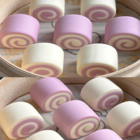 Machine entièrement automatique pour la fabrication de mantou farcis, ligne de production de pains vapeur, équipement de transformation alimentaire haute efficacité