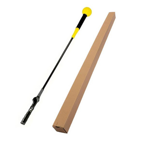 Entrenador de Swing de Golf de 80, 100, 115 y 120 cm con Empuñadura de Goma, Palo de Entrenamiento para Mejorar el Swing de Golf - Product Image 1