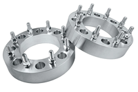 Piezas de vehículos adaptadores de rueda y espaciadores 8X6.5 a 8X6.5 CB 126,15 espesor 2 pulgadas para Chevrolet C2500 C3500 GMC Ram 2500 3500