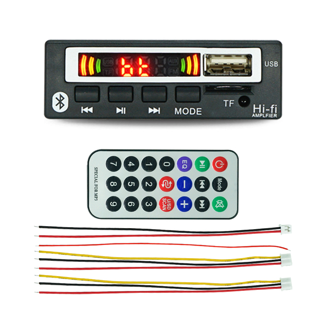 JQ Bluetooth Module 12V MP3 USB Decoder Board