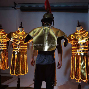 ชุดเดรสแฟนซีตกแต่งเวทีปาร์ตี้ไฟ LED ชุดเต้นรำเรืองแสงชุดคลับสำหรับการแสดง - Product Image 3
