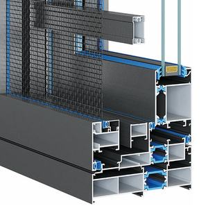Tùy chỉnh nhôm khung cửa sổ hồ sơ cửa sổ Chất lượng cao bị hỏng cầu hợp kim nhôm cho cửa sổ và cửa hồ sơ - Product Image 1