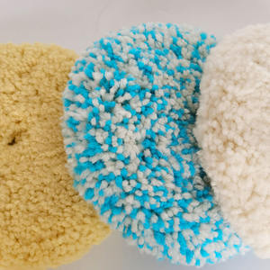 Usine Offres Spéciales 100% blanc 8 pouces tampon de <span class=keywords><strong>laine</strong></span> tampon de polissage double <span class=keywords><strong>action</strong></span> composé tampons de <span class=keywords><strong>laine</strong></span> pour la beauté de la voiture - Product Image 3