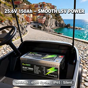 磷酸铁锂电池 25.6V 24V 150Ah 深循环电池，适用于太阳能、房车、船舶 - Product Image 6