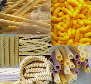 New Technology Small <b>Corn</b> Screw Puff Extruder Puffed Wheat Flour Food Making Machine <b>Corn</b> Puff <b>Snack</b> Extruded Machine - Product Image 6