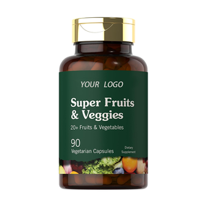 Cápsulas de Superalimentos de Frutas y Verduras de Marca Privada OEM, Cápsulas de Fruta Noni, Cápsulas de Plantas Frutales para Perder Peso, para Mujeres, Hombres y Adultos - Product Image 1