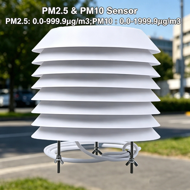 XS-PM Smart Dust Monitoring System with PM2.5 & PM10 Sensor 12V/24V Dust Particle Sensor