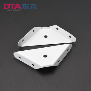 Support d'angle triangulaire en fer épaissi pour armoire, penderie, meuble à chaussures, bricolage - Product Image 2