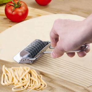 Stainless Steel Domestic Manual Rolling Kitchen Tool Small Noodle Cutter - Product Image 4