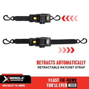 Personalizável e Resistente, 2 polegadas, 3000 Libras. Cintas de Catraca Retráteis Automáticas Antiemaranhamento de 2 Polegadas para Transporte - Product Image 4