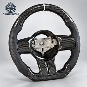 Volante de Fibra de Carbono Personalizado con Base Plana para Jeep Wrangler Jk jl Srt8 Wk1 Wk2 Grand Cherokee Kl Accesorios 2011-2017 - Product Image 2