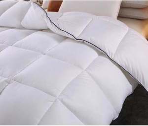 Hilton nhà sản xuất cung cấp kích thước đầy đủ tất cả các mùa khách sạn chần Comforter polyester sợi nhỏ Quilt - Product Image 5