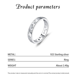 S925 <b>Silver</b> <b>Eternity</b> Band <b>Ring</b> With Baguette And Round Diamonds Channel Setting Classic Geometric Design Unisex Wedding <b>Ring</b> - Product Image 2