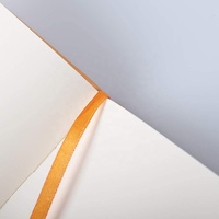 Özelleştirilebilir A4 turuncu Pu deri manzara Webnotebook kalın kağıt boş sayfalar eskiz dergi öğrenci dizüstü çizim için