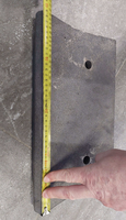 Pièces de rechange pour bétonnière ORU Eurotec CM MB2500 à double arbre : bras mélangeur, lame, revêtement d'arbre, joint d'extrémité pour centrale à béton
