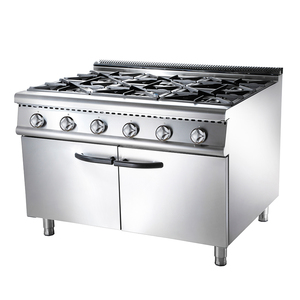 Cuisinières électriques Équipement <span class=keywords><strong>de</strong></span> cuisine commerciale Cuisinière électrique à 4 plaques chauffantes avec four - Product Image 5