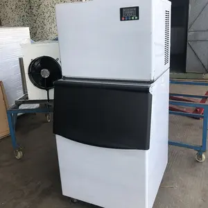 Máquina de cubos de gelo hexagonal, preço especial, resfriamento rápido de produtos de gelo, máquina de fazer blocos de gelo totalmente automática, fácil de limpar