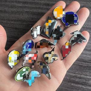 Pin Deportivo de 25mm al por Mayor, Nuevos Pines para Sombrero, Pines de Esmalte de Hierro Antiguo para Ropa, Logo del Equipo de Fútbol de EE. UU. Troquelado en Bronce, Pines Deportivos para Ropa - Product Image 1