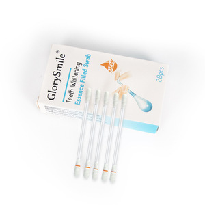 Hisopos de algodón para blanqueamiento dental GlorySmile de doble punta con esencia para dientes más brillantes, uso para adultos, sin fragancia - Product Image 2