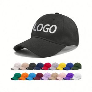 Soft Cotton Baseball Cap Custom Logo Sun Hat for Men & Women - Bulk Promotional Headwear - Product Image 2