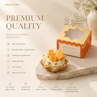 Vela Aromática Personalizada con Aroma a Tartelín de Postre, Vela de Cera de Soja Hecha a Mano con Aroma a Frutas, Regalo Decorativo para el Hogar, Boutique, Venta al por Menor, OEM, Etiqueta Privada