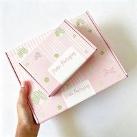 Boîte cadeau en carton ondulé personnalisée avec logo imprimé pour emballage de perruques cosmétiques et expédition