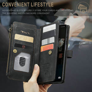 Caseme 3-in-1เคสกระเป๋าสตางค์หนังวินเทจสำหรับธุรกิจ redmi K30 <span class=keywords><strong>pro</strong></span>/<span class=keywords><strong>zoom</strong></span> K30 <span class=keywords><strong>pro</strong></span>/mi poco F2 <span class=keywords><strong>Pro</strong></span> เคสใส่บัตรอเนกประสงค์ - Product Image 4