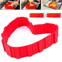 Ensemble de 4 moules à gâteau en silicone de qualité alimentaire en forme de serpent magique pour la pâtisserie DIY de divers gâteaux, style américain, fabriqué en Chine