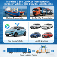Expédition de véhicules neufs et d'occasion de Chine vers l'Argentine, la Colombie et le Panama, DDP, transport logistique professionnel de voitures