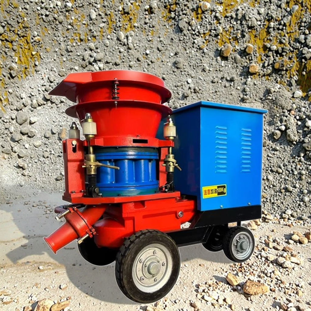 High Output Multifunctional Dry Slurry Machine Concrete Explosion-proof Dustproof Mining Equipment Concrete Spraying Machine
