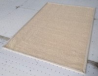 Tapis en sisal robuste et antidérapant, résistant à l'abrasion, en gros, pour les points de vente et les escaliers des magasins