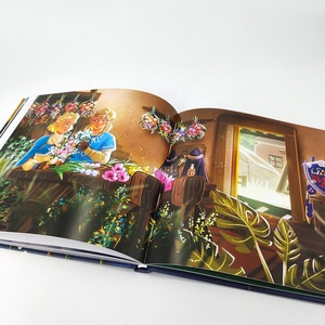 Servicios de impresión de libros de historietas de tapa dura personalizados Impresión offset Papel Kraft Papel DE ARTE Papel recubierto-Embalaje de bolsas de libros de tapa dura - Product Image 4