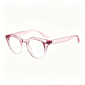 SM23051 Retro Runde Blaulichtfilter-<span class=keywords><strong>Brille</strong></span> Unisex PC-Rahmen Harz-Gläser 6 Farben Individuell Anpassbar - Product Image 4