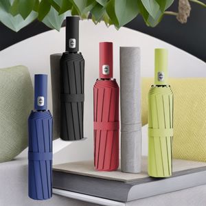 Proveedor de Paraguas, Venta Caliente, Paraguas Novedosos Baratos, Logotipo Personalizado, Paraguas Plegables de 3 Secciones para la Lluvia - Product Image 1